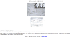 Desktop Screenshot of erling.bauck.com
